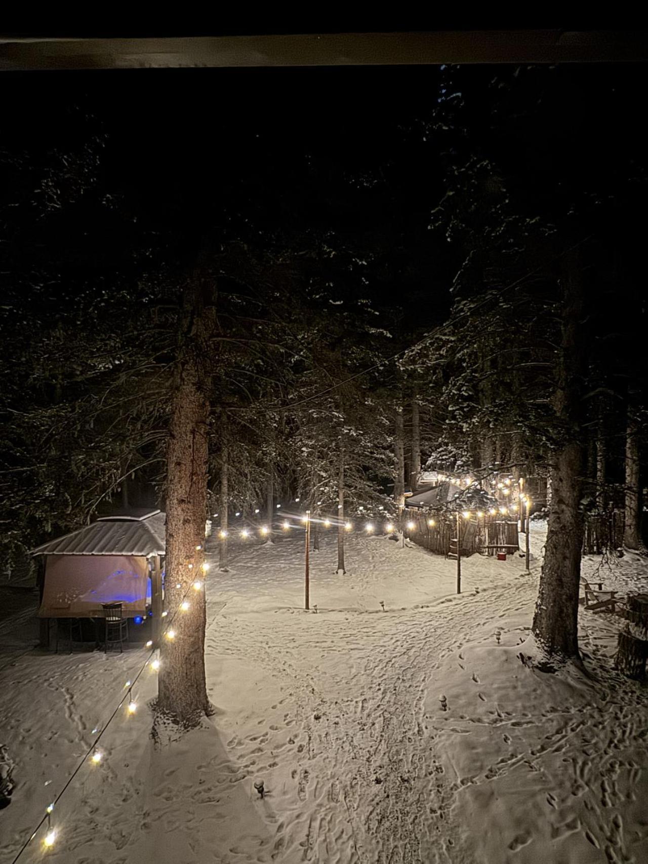 Rustic Cozy Cabin With Hot Tub Bragg Creek Экстерьер фото